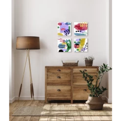 ChromaLuxe Square Wood Sublimation Wall Tile - 8" X 8" 8 ChromaLuxe Square Wood Sublimation Wall Tile - 8" X 8" -Home Sales Store cl wall tile room enviro hr 2art