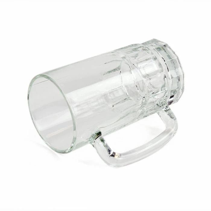 Clear Glass Sublimation Beer Stein - 16oz. 5 Clear Glass Sublimation Beer Stein - 16oz. - Image 3