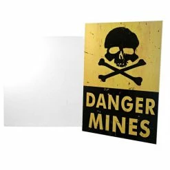 Aluminum DynaSub Sublimation Plaque W/ Square Corners - 5" X 7" - 6/case