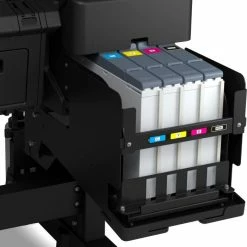 Epson SureColor F6370 44" Wide Format Dye Sublimation Printer (Production Edition) 13 Epson SureColor F6370 44" Wide Format Dye Sublimation Printer (Production Edition) -Home Sales Store f6370 ink bay closeup 1