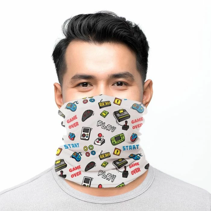 Vapor Apparel Face + Neck Sublimation Gaiter (Large - 180/case) - CLEARANCE 3 Vapor Apparel Face + Neck Sublimation Gaiter (Large - 180/case) - CLEARANCE