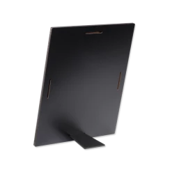 Chromaluxe Hardboard Flat Top Sublimation Photo Wall Panels With Black Edge, Kickstand, And Keyhole - 6" X 6" (20/case) -Home Sales Store flattopback 1