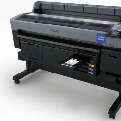 Epson SureColor F6470H 44" Production Edition Sublimation Printer 9 Epson SureColor F6470H 44" Production Edition Sublimation Printer -Home Sales Store front view ink tray 1