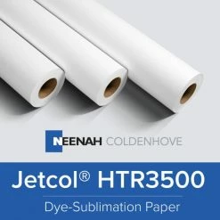 Jetcol® HTR3500 Sublimation Paper Roll - 105 GSM - 24"X131' - 2" Core - OVERSTOCK