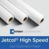 Jetcol® High Speed Sublimation Paper Roll - 95 GSM - 75" X 443 - OVERSTOCK 2 Jetcol® High Speed Sublimation Paper Roll - 95 GSM - 75" X 443 - OVERSTOCK -Home Sales Store jetcolhighspeed 1 1