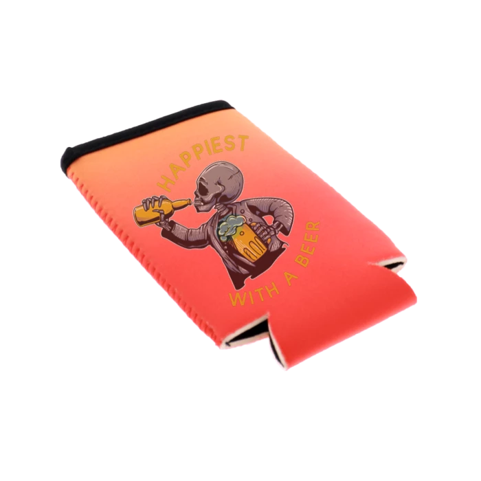 Skinny Beverage Insulator- Orange Gradient 3 Skinny Beverage Insulator- Orange Gradient