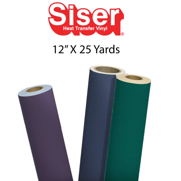 Siser Easy Puff Heat Transfer Vinyl - 12"x25 Yards 3 Siser Easy Puff Heat Transfer Vinyl - 12"x25 Yards