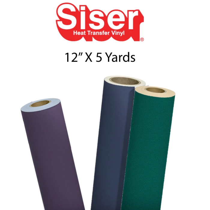 Siser Easy Puff Heat Transfer Vinyl - 12"x5 Yards 3 Siser Easy Puff Heat Transfer Vinyl - 12"x5 Yards