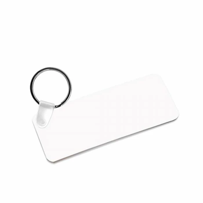Aluminum Rectangle Sublimation Keychain - 1.25" X 3" (50/case) 4 Aluminum Rectangle Sublimation Keychain - 1.25" X 3" (50/case) - Image 2