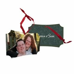 ChromaLuxe Creative Border Sublimation Holiday Ornaments - Berlin Design