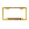 Aluminum Sublimation License Plate Frame - White -Home Sales Store sb4568 g aluminum license plate frames