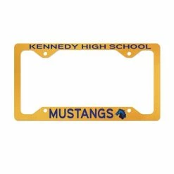 Aluminum Sublimation License Plate Frame - White