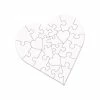 Unisub 23-Piece Heart Sublimation Jigsaw Puzzle -Home Sales Store sb4745 23 piece heart sublimation jigsaw puzzle