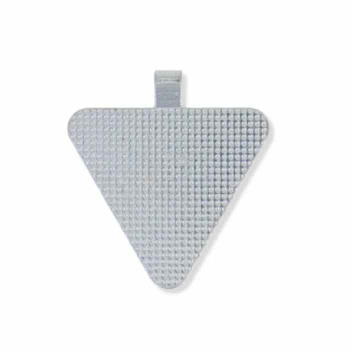 Triangle Bezel Pendant With Insert – 1.2” X 1.35" (25/case) 5 Triangle Bezel Pendant With Insert – 1.2” X 1.35" (25/case) - Image 3