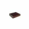 Slotted Wood Coaster Stand Mahogany Finish (10/case) 2 Slotted Wood Coaster Stand Mahogany Finish (10/case) -Home Sales Store sb5701cs mahogany slotted coaster holder
