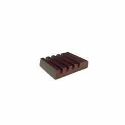 Slotted Wood Coaster Stand Mahogany Finish (10/case)