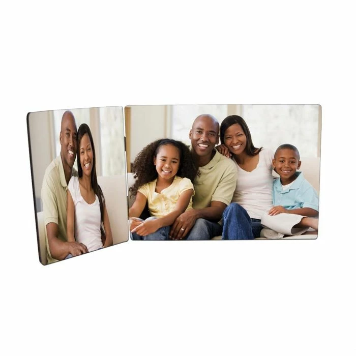 ChromaLuxe Hardboard Double Hinged Sublimation Photo Display Panel Set 3 ChromaLuxe Hardboard Double Hinged Sublimation Photo Display Panel Set