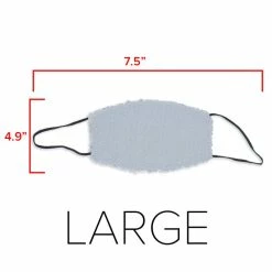 Reversible Sequin Sublimation Face Mask - Large (1,000/case) - CLEARANCE