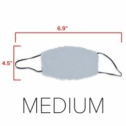 Reversible Sequin Sublimation Face Mask - Medium (1,000/case) - CLEARANCE