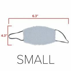 Reversible Sequin Sublimation Face Mask - Small (1,000/case) - CLEARANCE