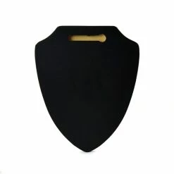 MDF Board Sublimation Shield Plaque With Black Edge - 7" X 9" -Home Sales Store shield plaque back 3