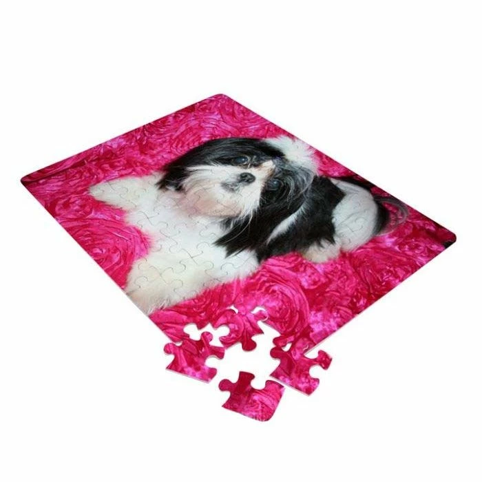 80-Piece Jigsaw Puzzle For Sublimation Printing (5/pack) 3 80-Piece Jigsaw Puzzle For Sublimation Printing (5/pack)