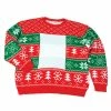 Ugly Christmas Sweater For Sublimation - Large - Sold Each -Home Sales Store uglysweaterblankwebimage