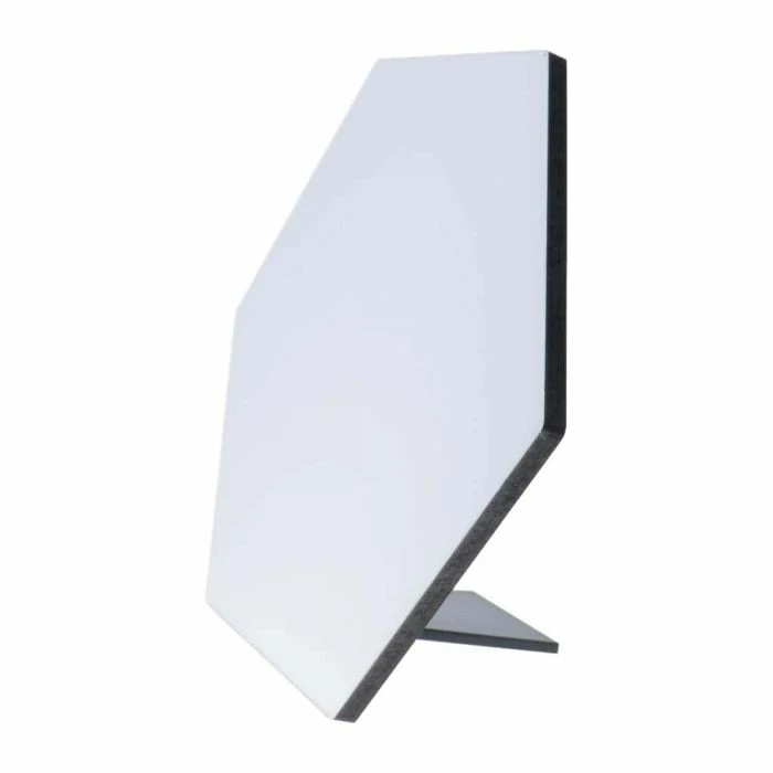 Hexagon Hardboard Sublimation Photo Panel With Kickstand - 7.5" X 6.53" 6 Hexagon Hardboard Sublimation Photo Panel With Kickstand - 7.5" X 6.53" - Image 4