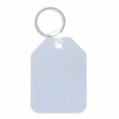Double-Sided Tag-Shaped Aluminum Sublimation Keychain - 1.75” X 2.4” 5 Double-Sided Tag-Shaped Aluminum Sublimation Keychain - 1.75” X 2.4” -Home Sales Store unisubnewproducts07 blank min 2