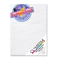 TheMagicTouch CL Media Sticker Paper For Laser Printers - White Gloss (8.3 X 11.7 In)